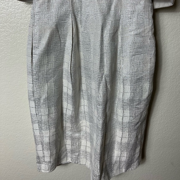 Erin Fetherston Sleeveless Plaid Embroidered Scoop Neckline Pockets Dres… - Picture 7 of 9